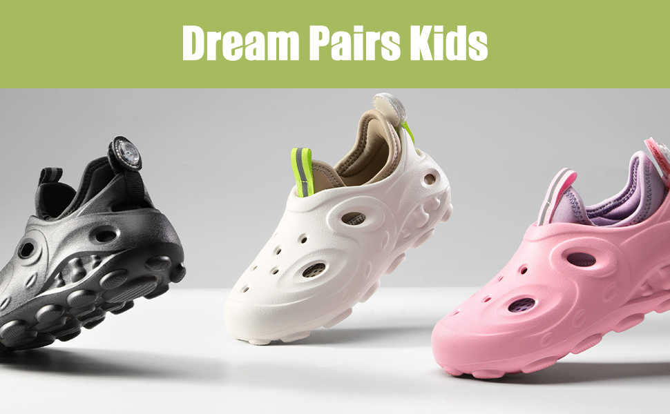 Kids Clogs | Kids Interchangeable Shoes-Dream Pairs